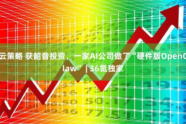 云策略 获韶音投资，一家AI公司做了“硬件版OpenClaw” | 36氪独家